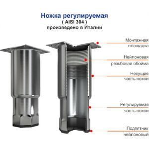 Фото Стол холодильный HICOLD SNG 11/HT БЕЗ СТОЛЕШНИЦЫ 1