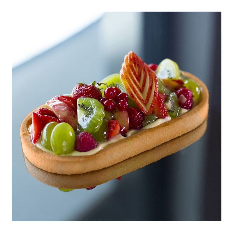 Фото Кольцо кондитерское De Buyer VALRHONA L 270 мм, B 80 мм, H 20 мм — арт. 3099.42 2