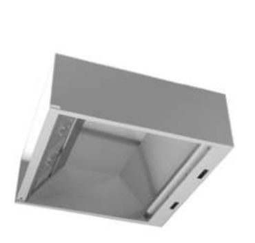 Зонт приточно Gastrolux ЗПВО-1320/HFS для дровяных