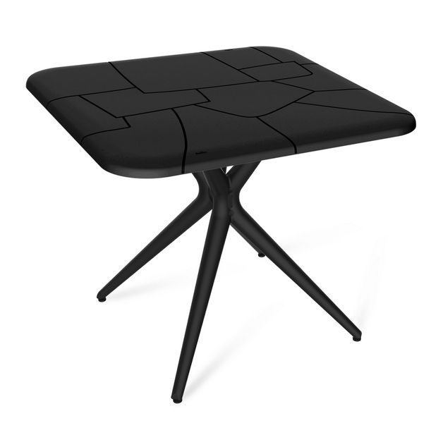 Фото Столешница Sheffilton SHT-TT30 83/83 пластик черный 2