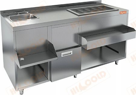 Станция барная HICOLD НБМКС-16/5БПК (без ящика)
