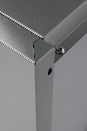 Фото Полка настенная полузакрытая RESTOINOX — арт. ПНО-7/3 5