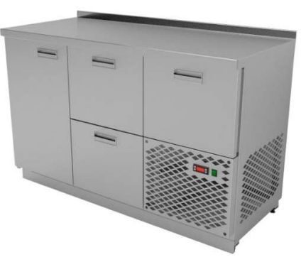Стол холодильный Gastrolux СО3-186/3Д/MAXI