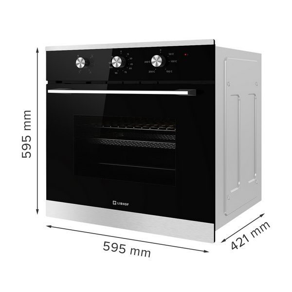 Фото Духовой шкаф электрический Libhof DSM-6063BS — арт. libdsm6063bs 6