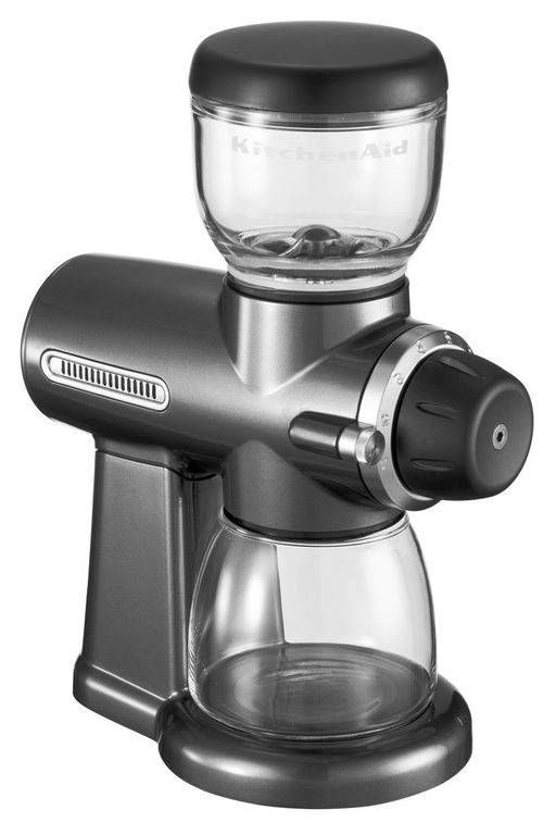 Фото Кофемолка KitchenAid Artisan 5KCG0702EMS серебрянный медальон 6