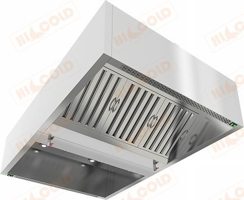 Зонт вытяжной островной HICOLD ЗКВОО-08, 520
