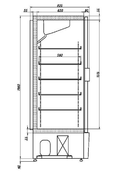 Фото Шкаф универсальный Ариада Рапсодия R1520VC (пропан) 1