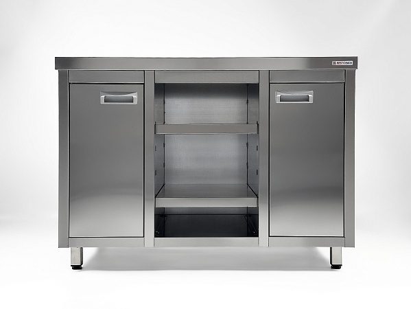 Фото Барная станция RESTOINOX БСНКР-12/7-БП для кофемашин с нок-бокс — арт. БСНКР-12/7-БП с нок-бокс 2