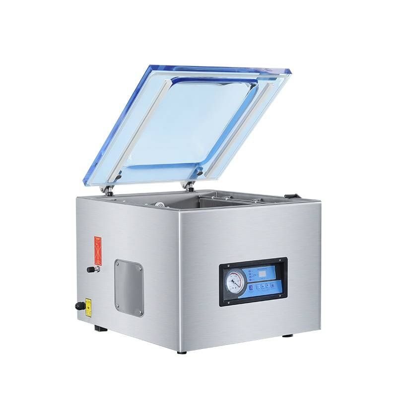 Фото Упаковщик однокамерный Hualian Machinery HVC-510T/2A-G (нерж., газ) 1