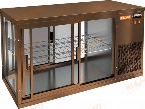 Витрина холодильная настольная VRL T 1100 R BRONZE