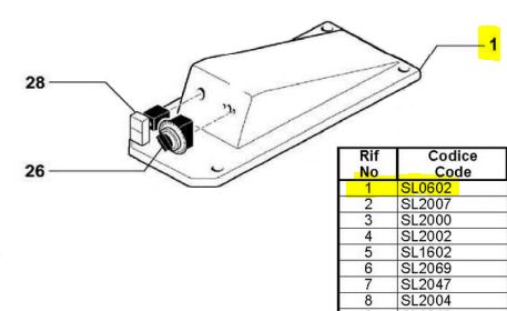 Крышка FIMAR SL0602 для миксера IP20