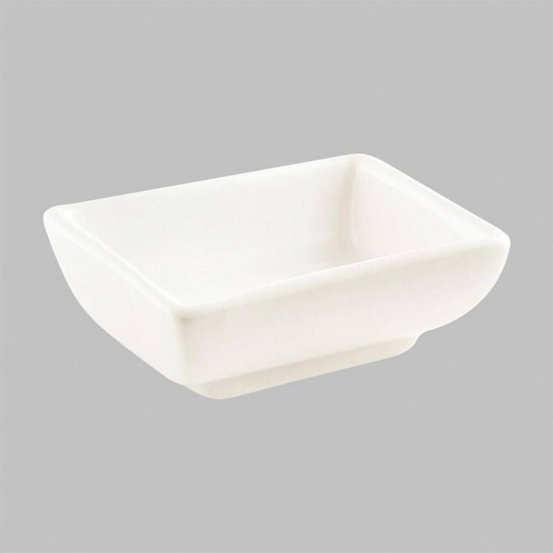 Фото Соусник P.L. Proff Cuisine Classic Porcelain 40 мл, B 58 мм, L 75 мм, H 27 — арт. F1056 (кор=216шт) 2