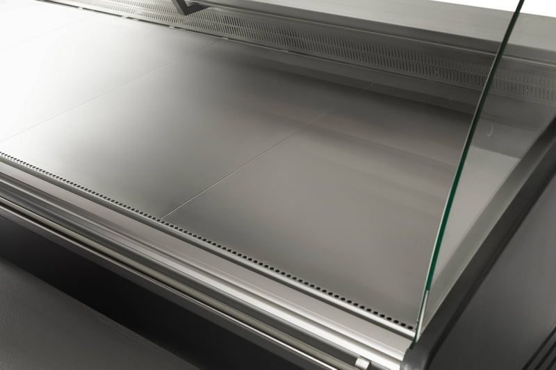 Фото Витрина универсальная CRYSPI Magnum Н 1250 с боковинами 1
