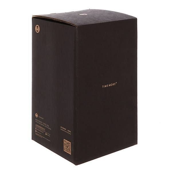 Фото Набор Timemore Crystal Eye Brewer Set воронка Crystal Eye 02 black + сервер 600ml 4