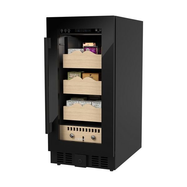 Фото Шкаф для сигар Libhof BR-300 Black — арт. libbr300b 10