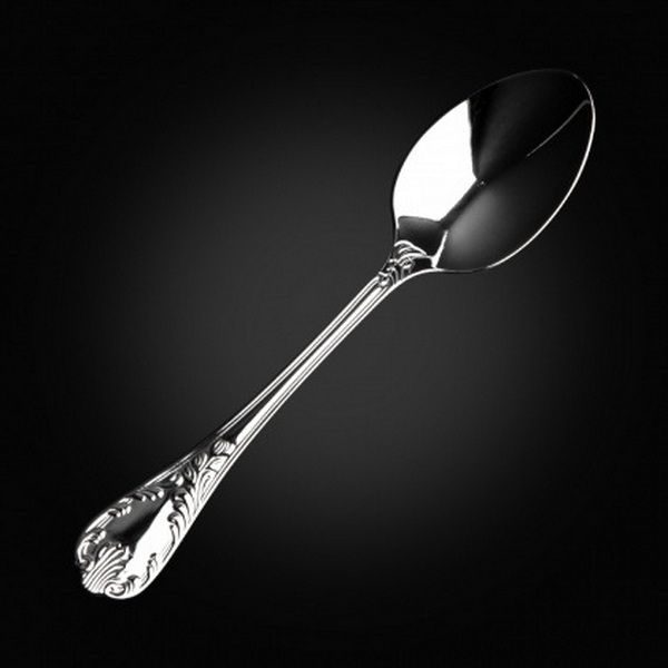 Ложка десертная Luxstahl L 185 мм артикул кт9125