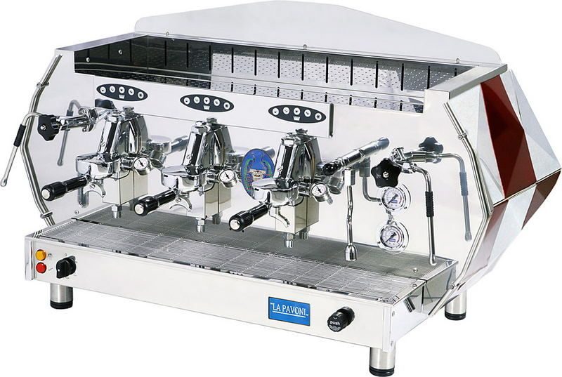 Кофемашина рожковая Pavoni DIA3SV красный