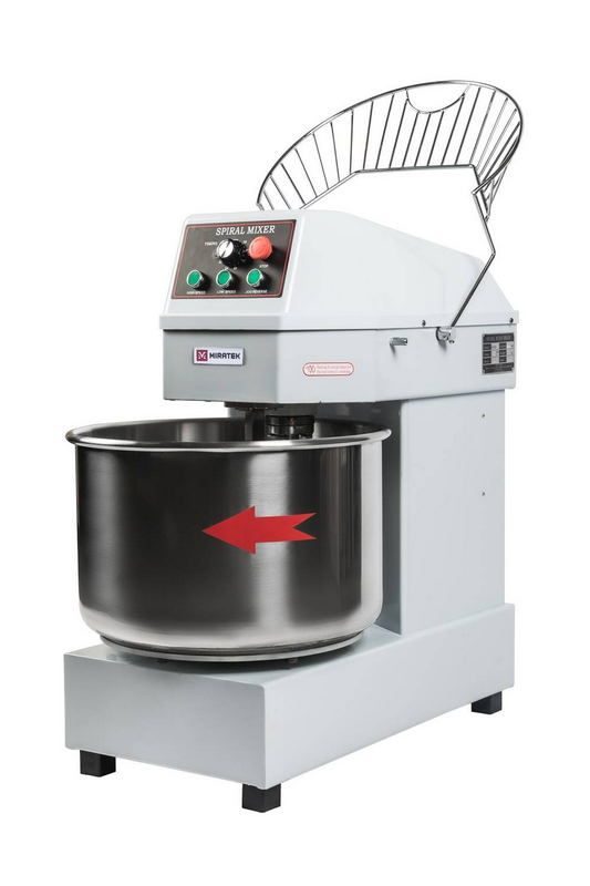 Фото Тестомес спиральный Miratex PX-60 (электромех. ПУ) Miratek 1