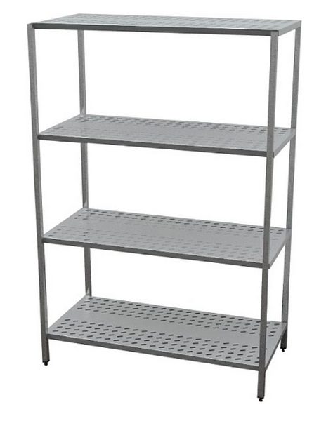 Стеллаж прямой перфорированный Gastrolux СС-106/4П