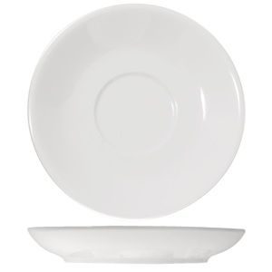 Блюдце KunstWerk белое D 150 H 23 мм артикул A8666