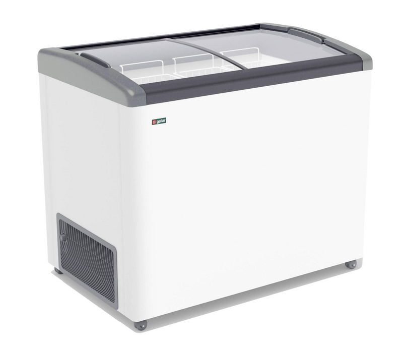 Морозильный ларь Gellar FG 375 E серый
