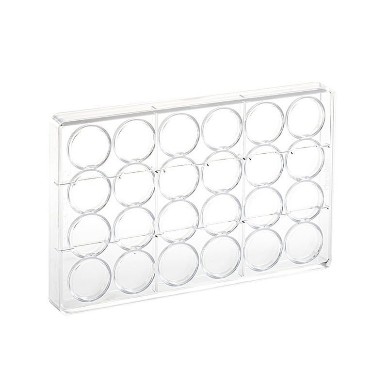 Фото Форма для конфет Martellato d35мм h8мм ( 24 ячейки)., п/к — арт. MA1989 1