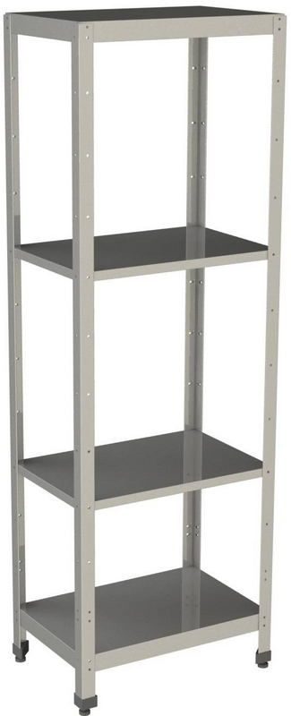 Стеллаж прямой сплошной RESTOINOX СТП-7/6-ЭН
