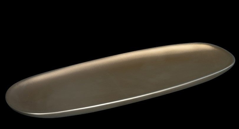 Фото Блюдо Corone Luminare L 355 мм, B 143 мм медное — арт. фк1948 2