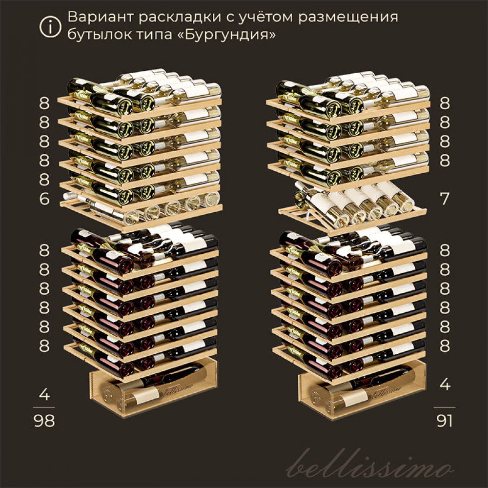Фото Шкаф винный Meyvel MV95-KBT2 (Slim) компрессорный 23