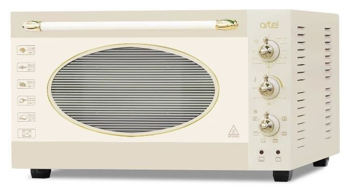 Фото Мини-печь ARTEL ART-Retro LUX бежевый UNOX — арт. MD-4218 1