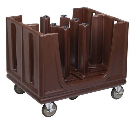Тележка для тарелок Cambro 131 темно-коричневый