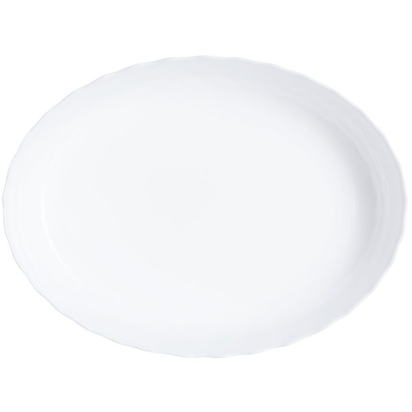 Фото Блюдо Luminarc Smart Cuisine L 220 мм, B 160 мм, белый — арт. P4017 1