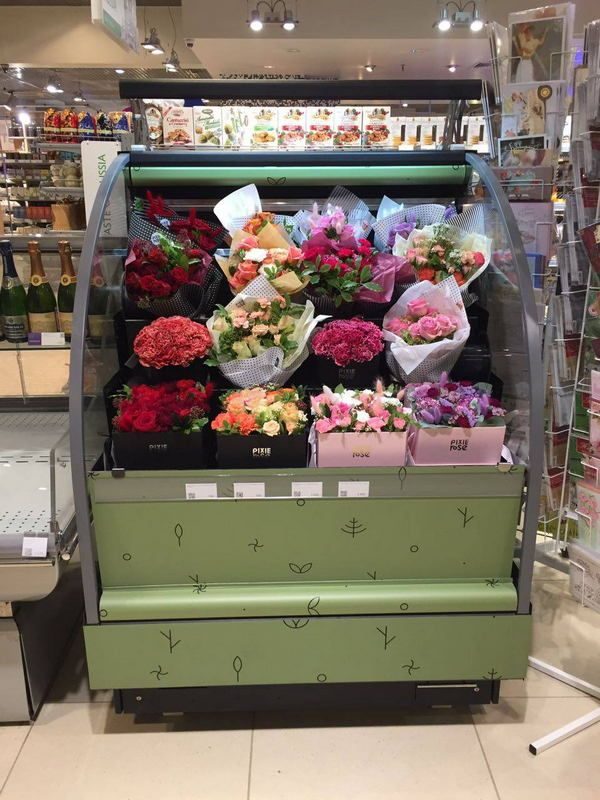Фото Холодильная горка для цветов Иней Lida Stella maxi 1,0 Flora 6