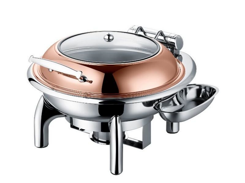 Чафиндиш Crazy Pan CP-CHD018RG розовое золото