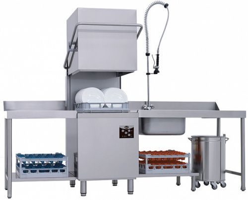 Фото Машина посудомоечная купольная Apach Cook Line AC800 с помпой 1