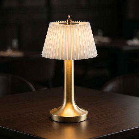 Фото Светильник настольный MGline LED PINE D 135 мм, H 265 мм, белый 4