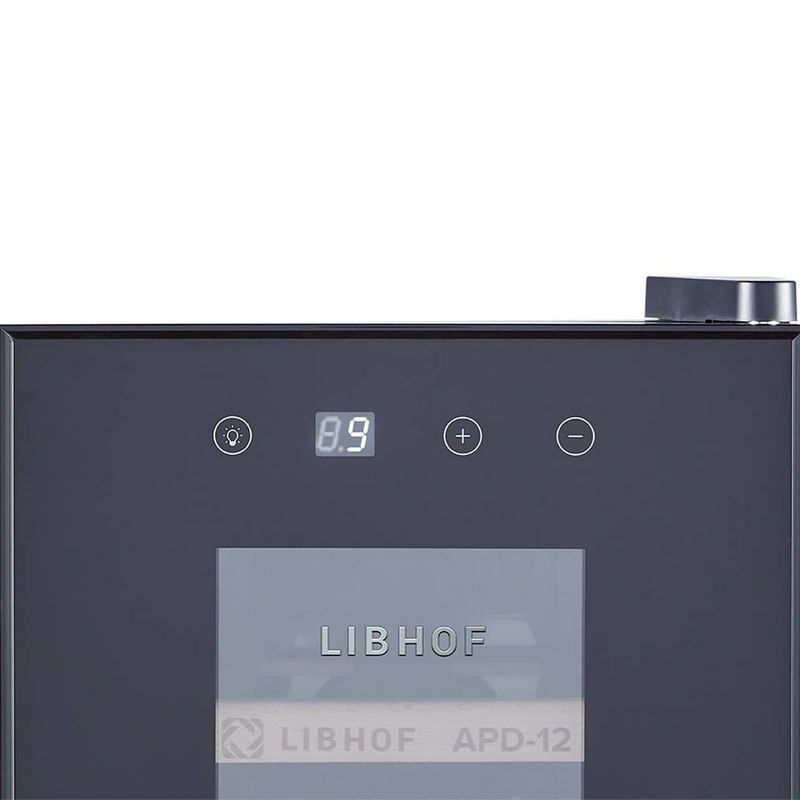 Фото Шкаф винный Libhof APD-12 black — арт. libapd12b 5