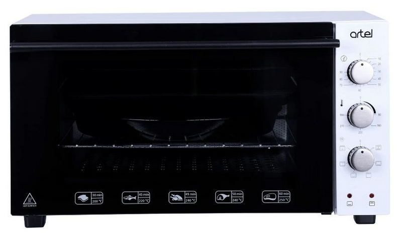Фото Мини-печь ARTEL LUX белый ANGELO PO — арт. MD-4218 1