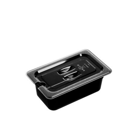 Фото Крышка к гастроемкостям Gastroplast GN 1/4 поликарбонат, прозрачная, универсальная артикул 79212 1