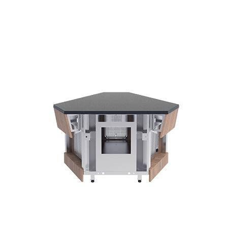 Фото Прилавок нейтральный островной Refettorio ШС Capital RN40SВ3 соединительный 3 — арт. С0000013124 5