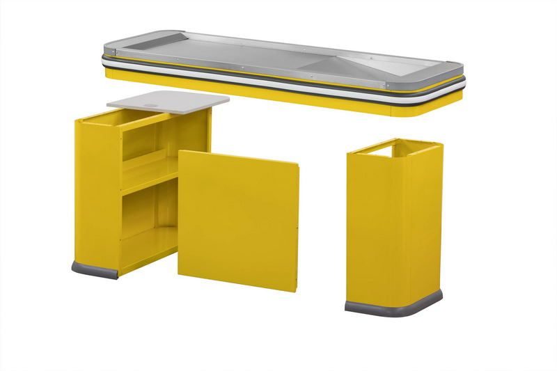 Фото Кассовый бокс CRYSPI Flex Basic-1400NNSU (рифленая) 1