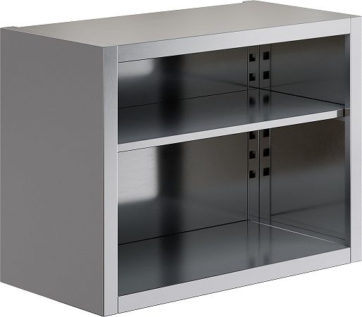 Полка настенная полузакрытая RESTOINOX ПНО-9/4