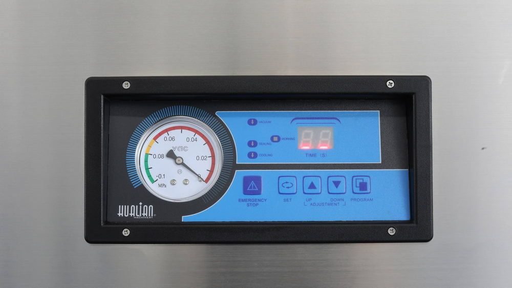 Фото Упаковщик однокамерный Hualian Machinery HVC-410T/2A-G (нерж., газ) 7