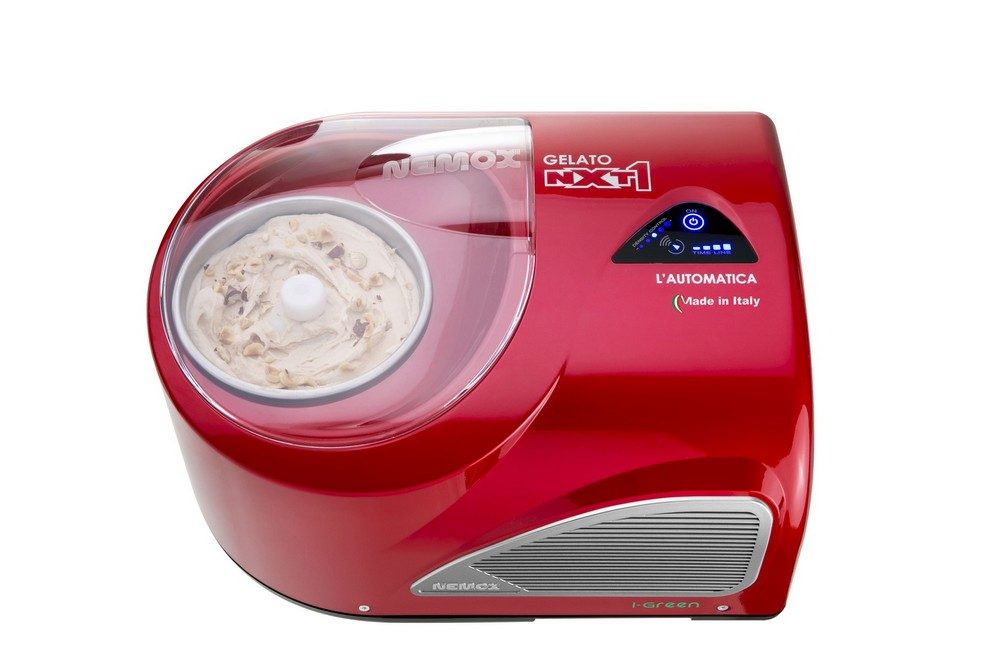 Фото Фризер для твердого мороженого Nemox GELATO NXT1 L'AUTOMATICA RED с 1 чашей 1.7 л — арт. 003A600940 3