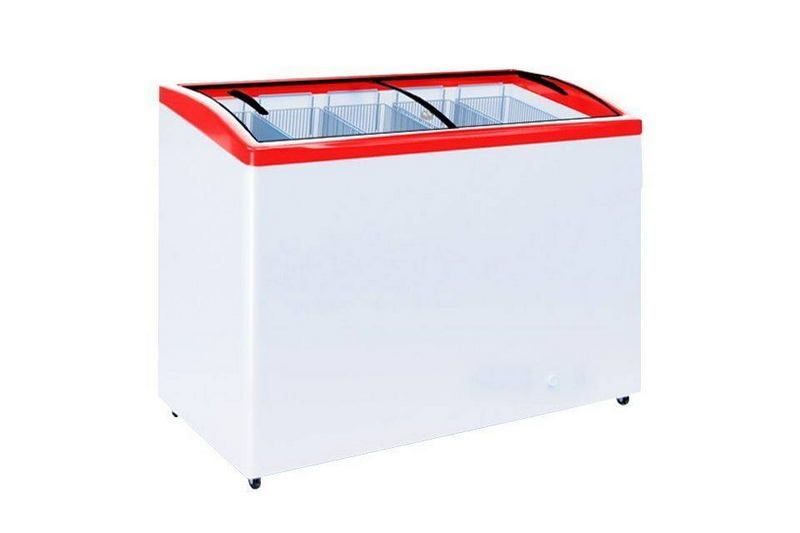 Морозильный ларь ITALFROST CF600C 7 кор красный