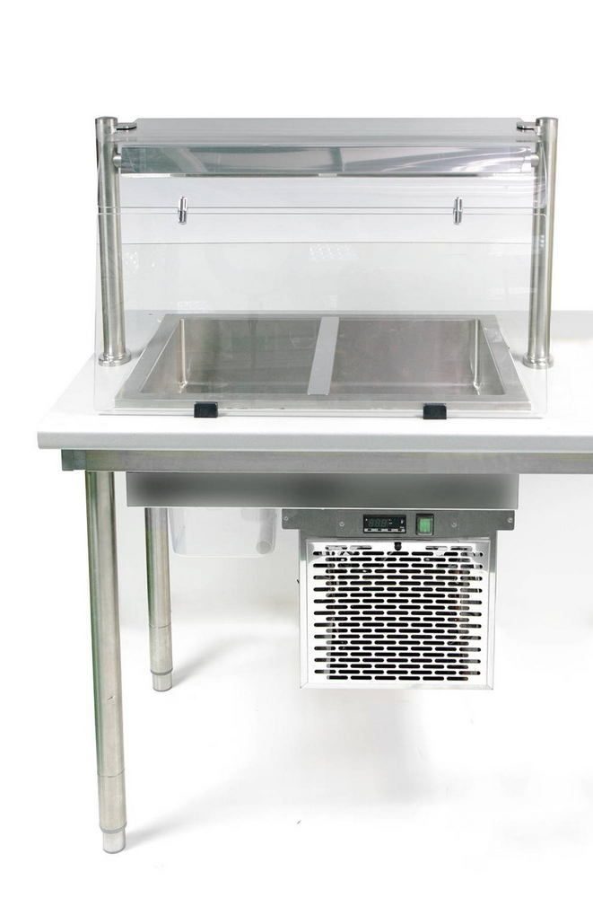 Фото Салат-бар Koreco DM94930.2 drop-in 2 GN1/1 холодильный встраиваемый 1