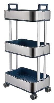 Тележка сервировочная Foodatlas JAH-019 3 яруса