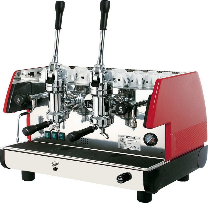 Кофемашина La Pavoni BART2L леверного типа красный