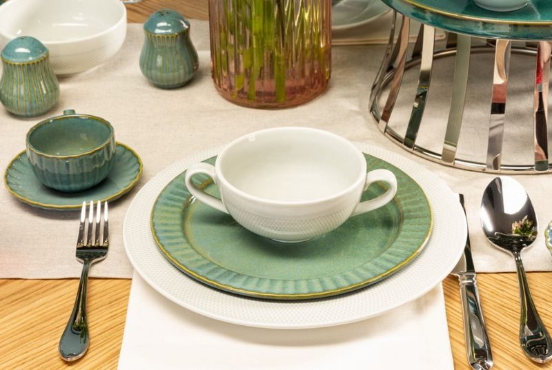 Фото Сахарница Corone Rosenthal 180 мл голубая — арт. фк9920 7