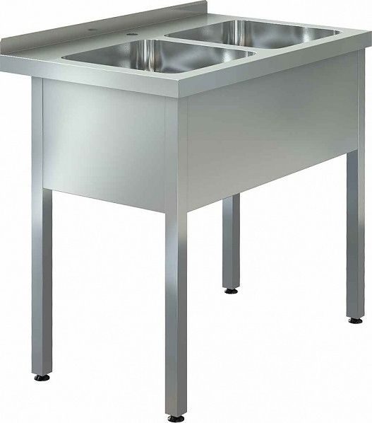 Ванна моечная Assum ВМЦ-П2-2/400 Н (1000х600х850)